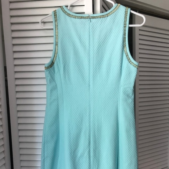 Lilly Pulitzer Tia Shift Dress, Pool Blue, Size 2 - Picture 5 of 6